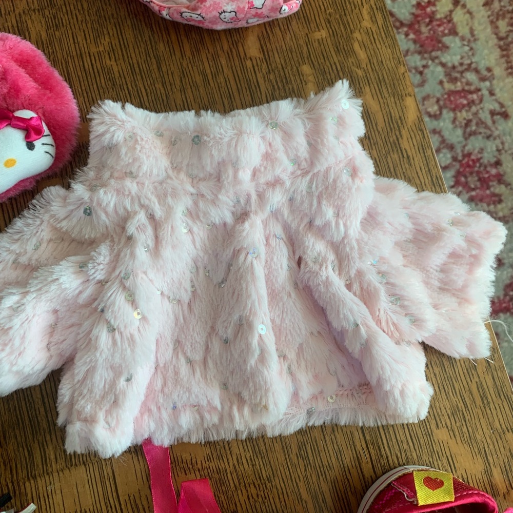 Build A Bear Bundle Clothing & Accessories shoes, costumes, hair bows… - Picture 8 of 15